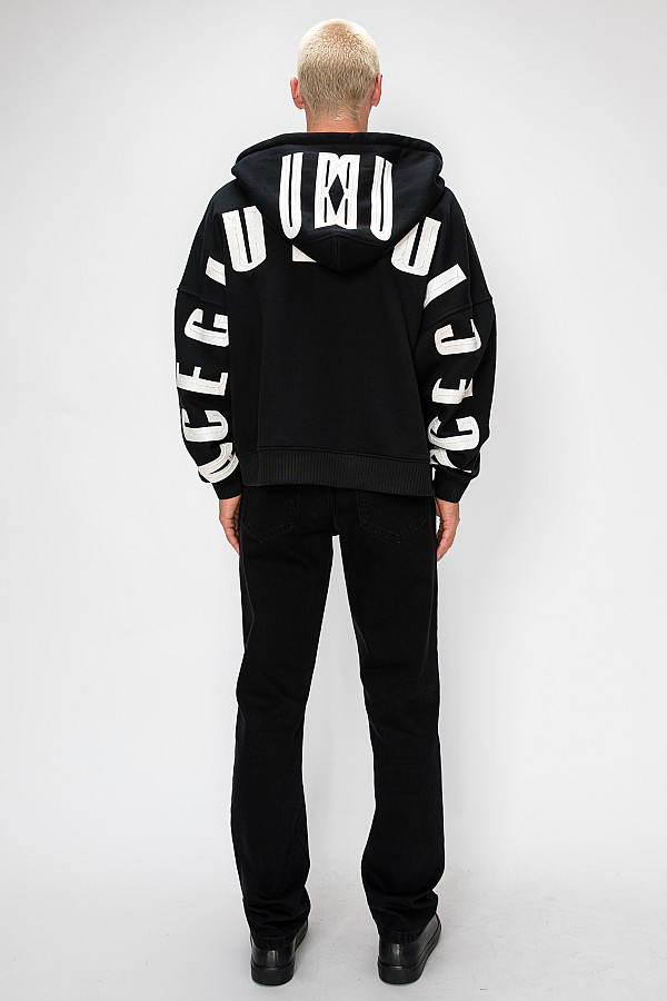 ACE CLUB 3D Detail Zip-Up Hoodie ACE CLUB 3D Detail Zip-Up Hoodie