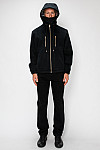 ACE CLUB Black Mask Zip Hoodie