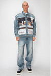 ACE CLUB Last Supper Detachable Layer Denim Jacket ACE CLUB Last Supper Detachable Layer Denim Jacket